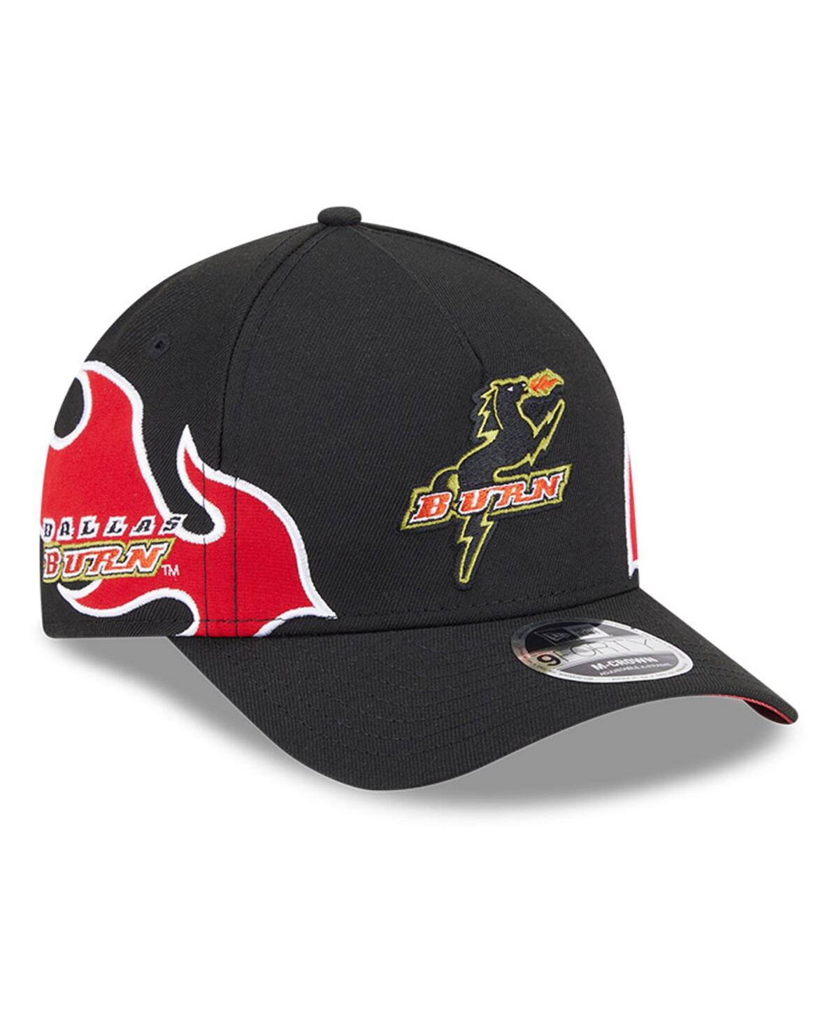New Era Big Boys And Girls Black Fc Dallas 2025 Jersey Hook 9forty M-crown Adjustable Hat In Black