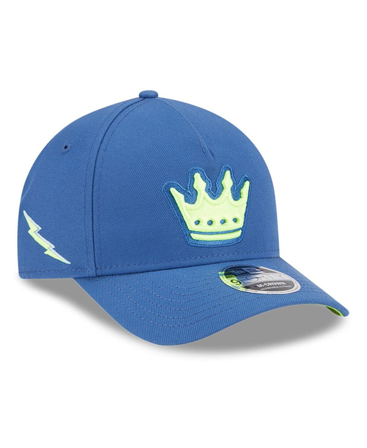 New Era Big Boys And Girls Blue Charlotte Fc 2025 Jersey Hook 9forty M-crown Adjustable Hat In Blue