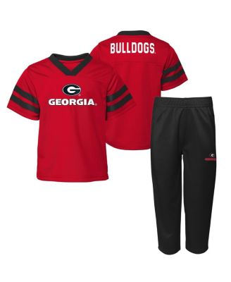 Outerstuff - Toddler 2-Piece Red/Black Georgia Bulldogs Red Zone Top and Pants Set