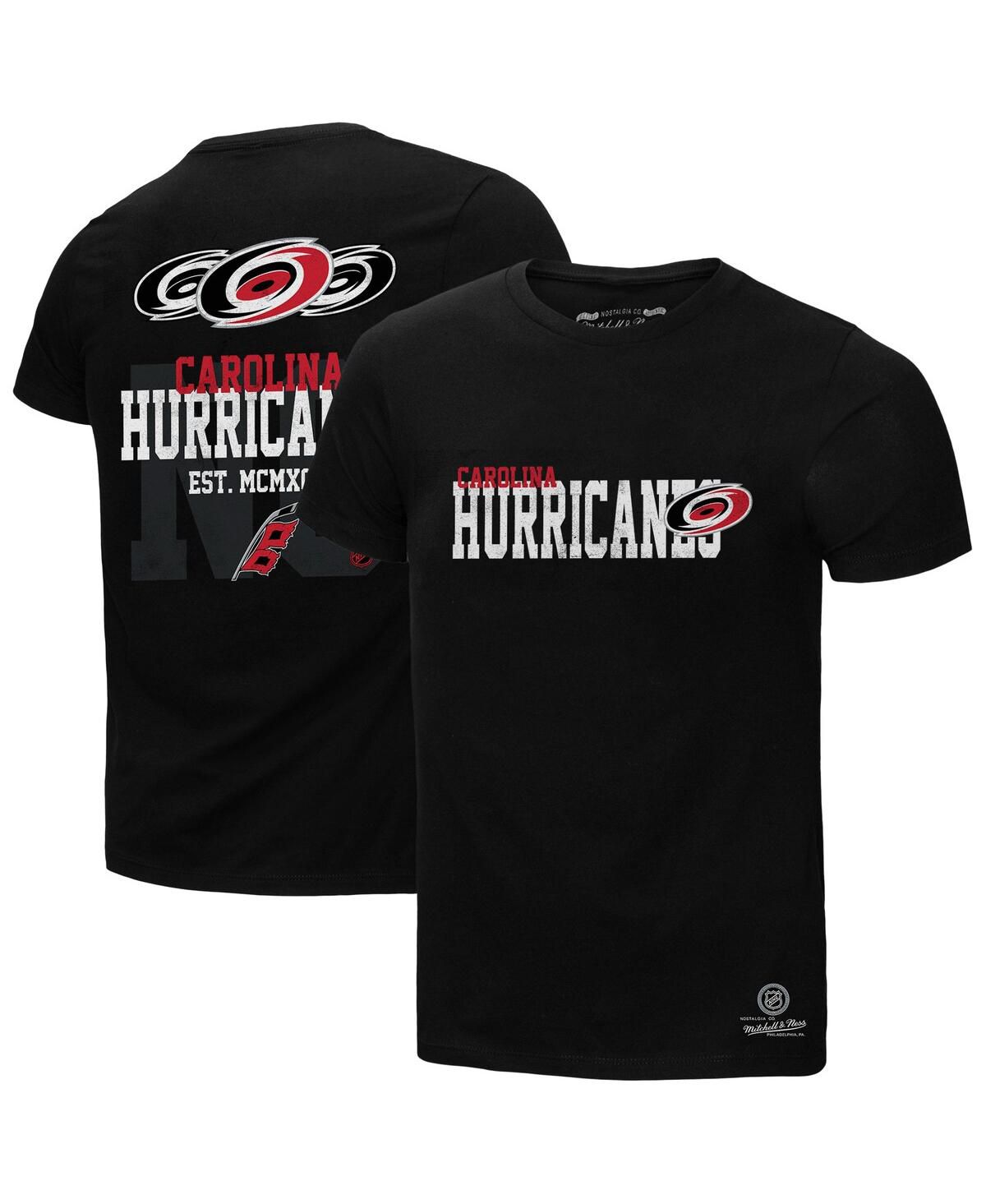 Мужская черная домашняя футболка Carolina Hurricanes