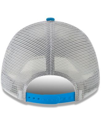 Men's Powder Blue Los Angeles Chargers Charger Power A-Frame 9FORTY Trucker Adjustable Hat