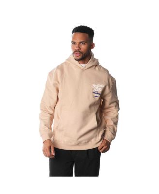 The Wild Collective - Men's and Women's Cream Buffalo Bills Fleece Pullover Hoodie