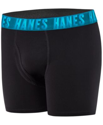 Big Boys 5-Piece Performance Solid Boxer Briefs