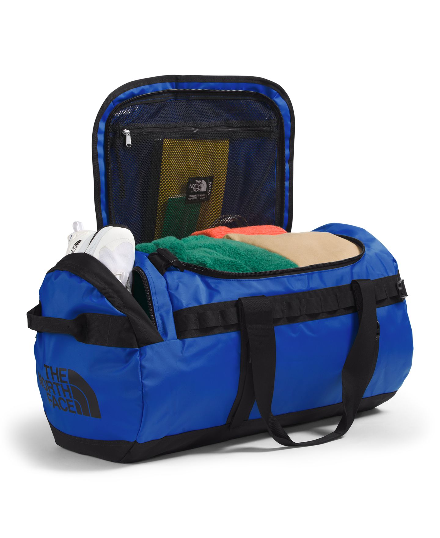 Мужская сумка The North Face Base Camp Duffel - M, цвет: Синий — фото 4