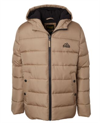 Big Boys Ripstop Mini Puffer Jacket with Beanie