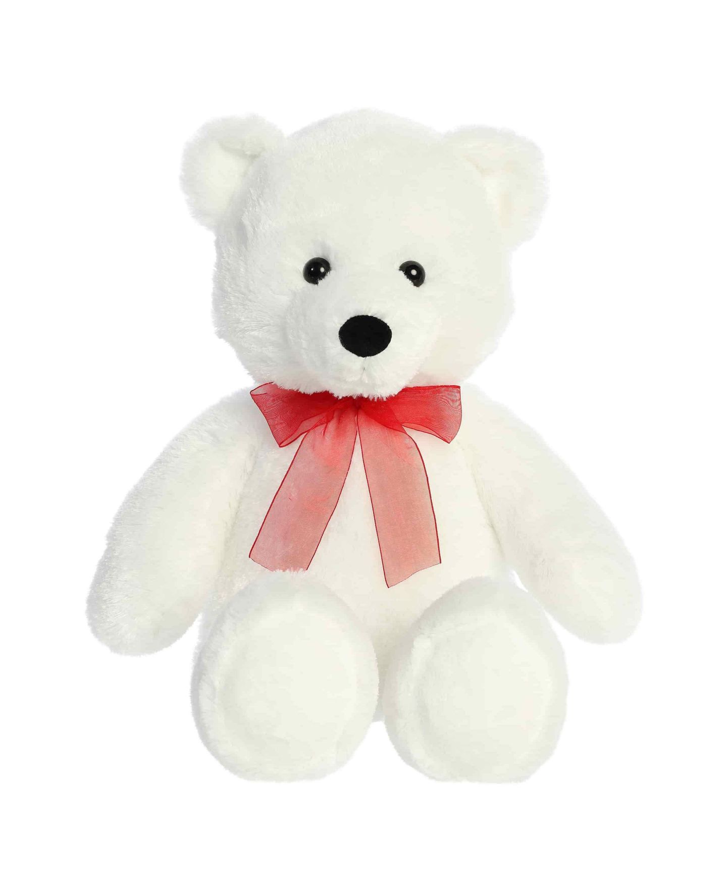 Детская мягкая игрушка Aurora Large Bear Plush, цвет: Белый — фото 1