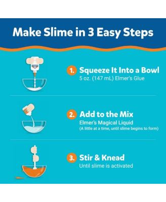 Liquid School Glue, Clear Glue, Washable, Great for Making Slime, 5 Ounces, Pack of 3