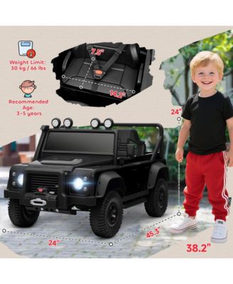 Kids Electric Car, Land Rover Licensed Off-Road Ride On Car,