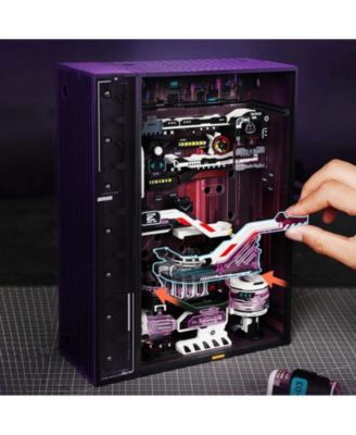 3D Puzzles Building Toy Sets Marble Run Model Kits Adults DIY Powered Model Kit for Adults Kids, Multicolored, 11.22"9.45"4.25