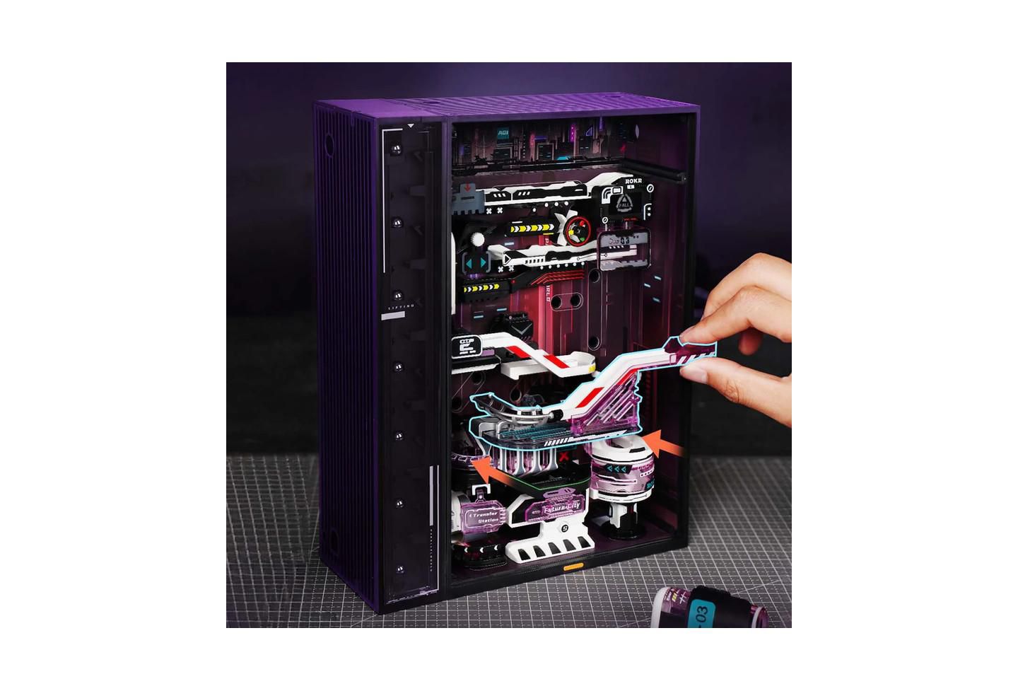 Детские конструкторы Robotime 3D Music Box Puzzle, Ages 14+ — фото 3