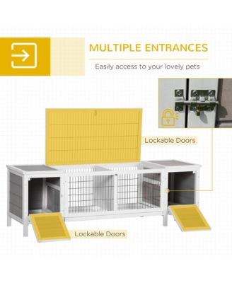 Rabbit Hutch, Bunny Cage, Guinea Pig House,