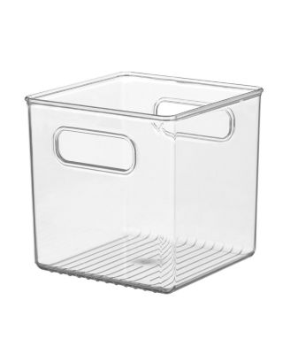 Set of 2 Cube Storage Bin with Handles