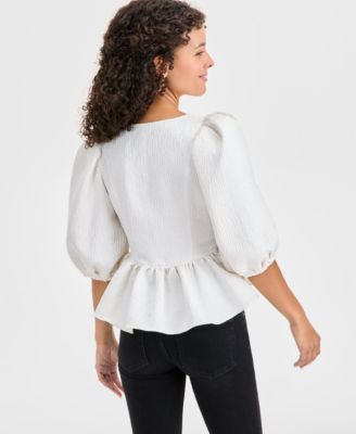 Women's Scoop Neck Pamela Bow Top