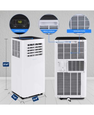 Portable Air Conditioner - Compact Home A/C Cooling Unit with Built-in Dehumidifier & Fan Modes, Includes Window Mount Kit (8,000 BTU