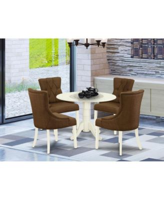 Dining Room Set Linen White