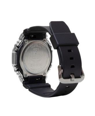 Men's Black Resin Watch, 44.4mm