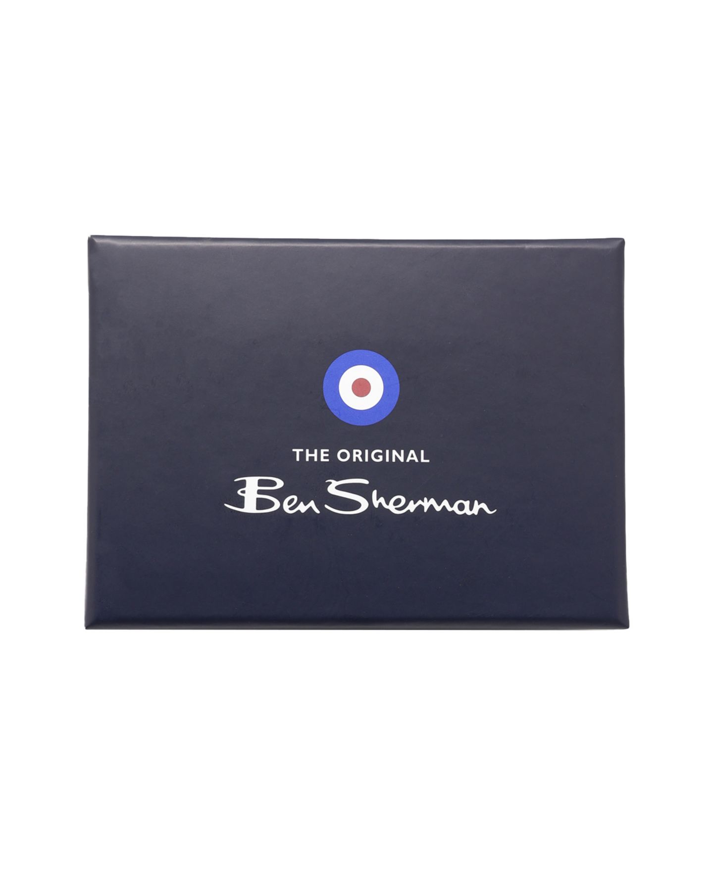 Мужской набор Ben Sherman: полосатый галстук и нагрудный платок, 2 предмета, цвет: Тёмно-синий — фото 3