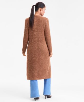 Women's Boucl&eacute; Duster Cardigan, Macy's Exclusive