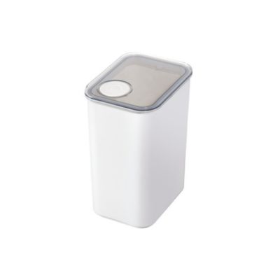 Large Airtight Canister with Removable Pour Cap - White