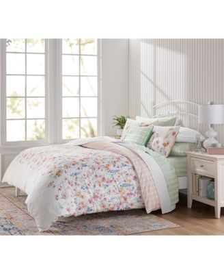 Flora 3-Pc. Comforter Set, Full/Queen, Macy’s Exclusive