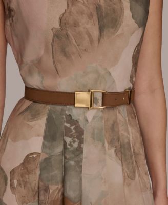 Women's Crepe Cowl Neck Dress