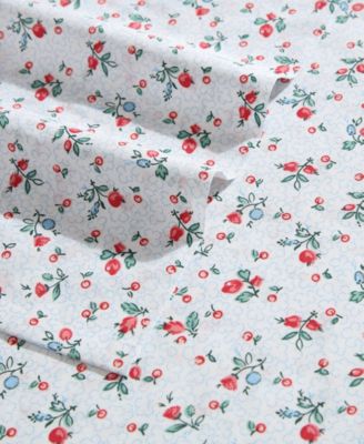 Loveston 200-Thread Count Cotton Percale 4-Pc. Sheet Set, King