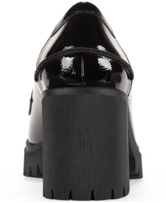Women's Presscott Round Toe Heeled Loafers, Macy's Exclusive