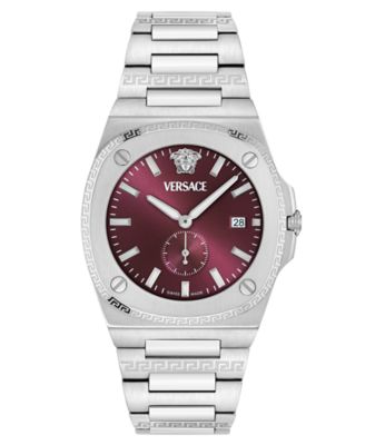 Versace - Men's Swiss Tolomeo Stainless Steel Bracelet Watch 40mm