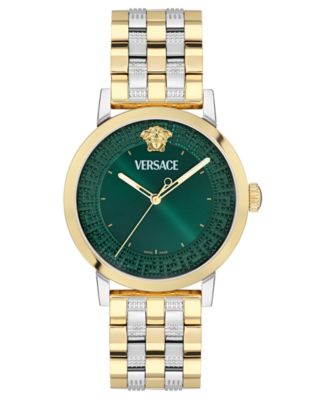 Versace - Men's Swiss Albireo Two-Tone Bracelet Watch 40mm