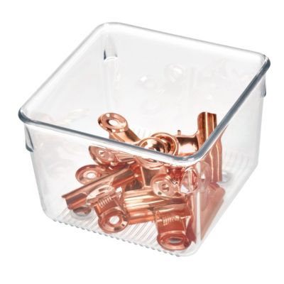 Set of 6 Plastic Drawer Organizer Bin