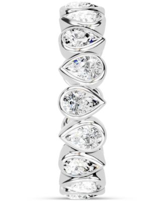 Diamond Pear Bezel Eternity Band (2 ct. t.w.) in Platinum or 14k Gold