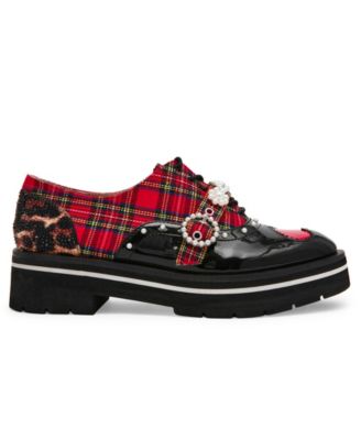 Women's Simonee Embellished Lace Up Oxford Loafers