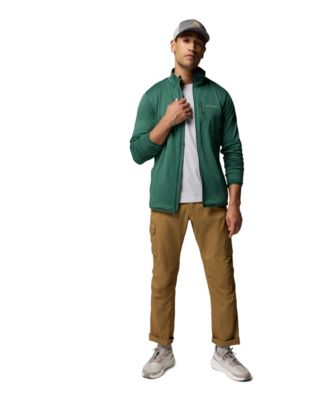 Men's Essential Hike Grid Fleece Full Zip Jacket