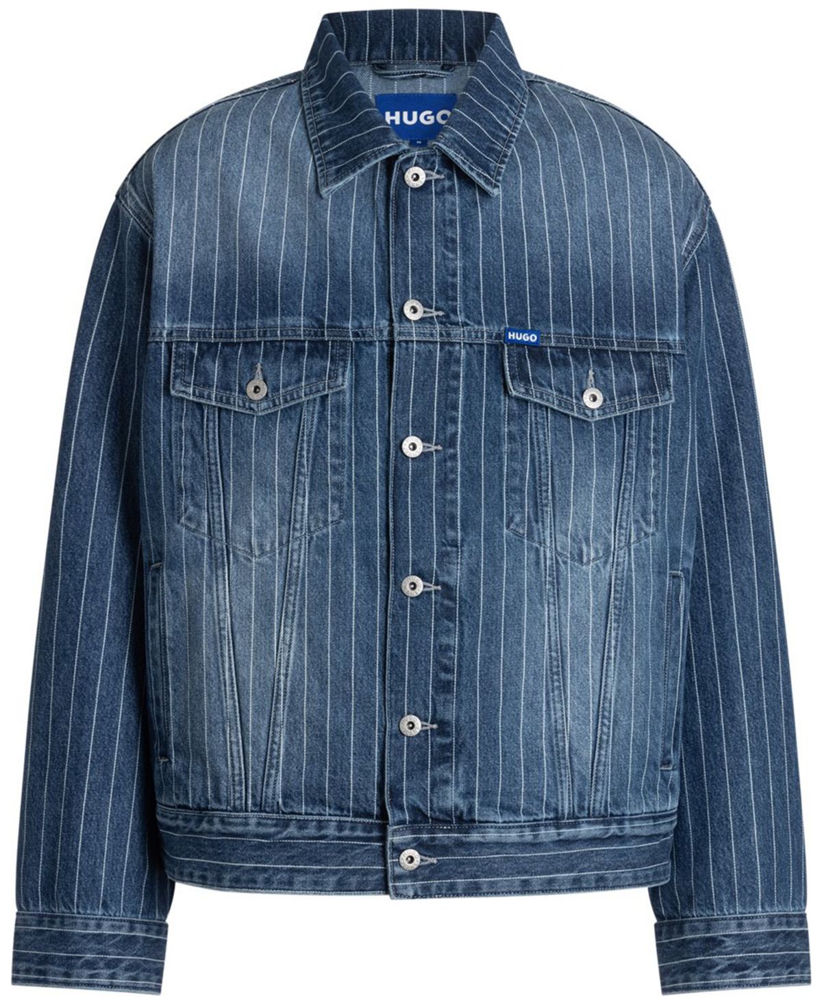 Мужская рубашка в полоску от Kirkby Hugo Boss