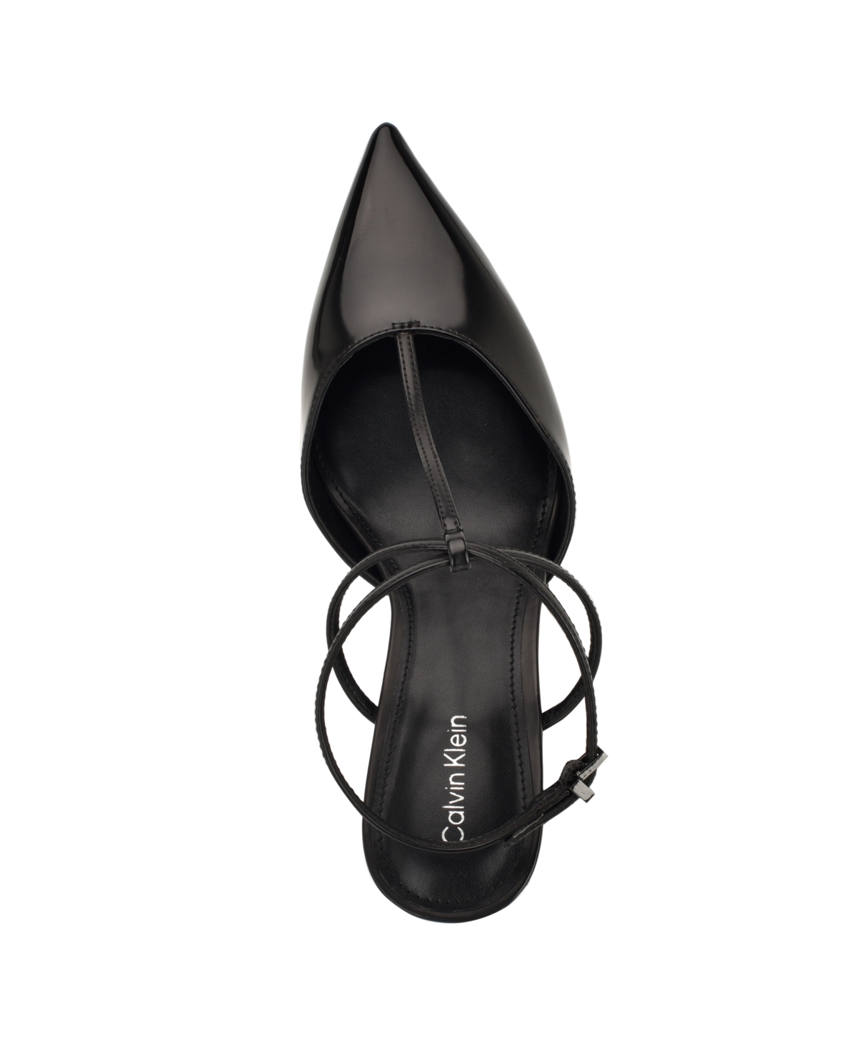 Calvin Klein Avriel 2 Ankle Strap Pump In Black