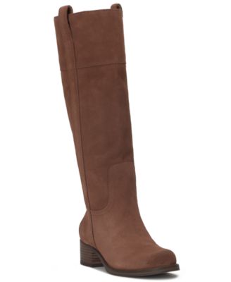 Lucky Brand - Women's Hybiscus Knee-High Riding Boots, Regular, Wide & Extra-Wide Calf