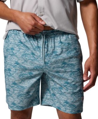 Men's Performance Fishing Gear Rambler Printed Water Shorts