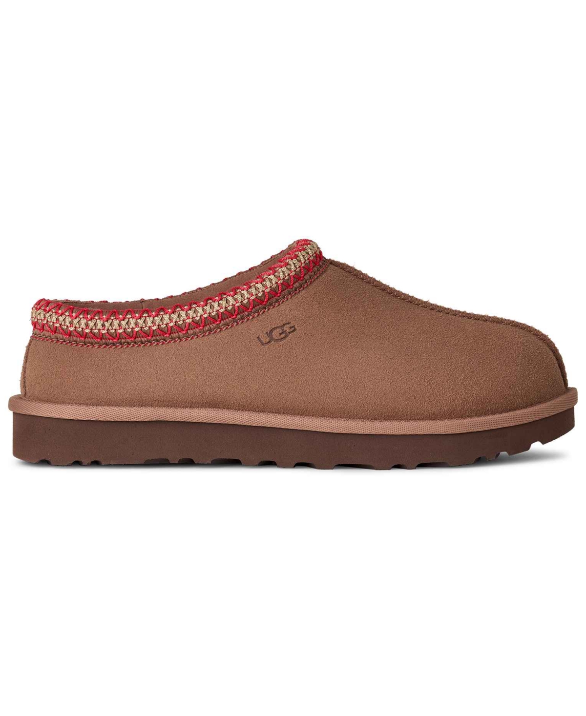 Ugg Tasman Ii Braided-trim Sheepskin Slippers In Brown