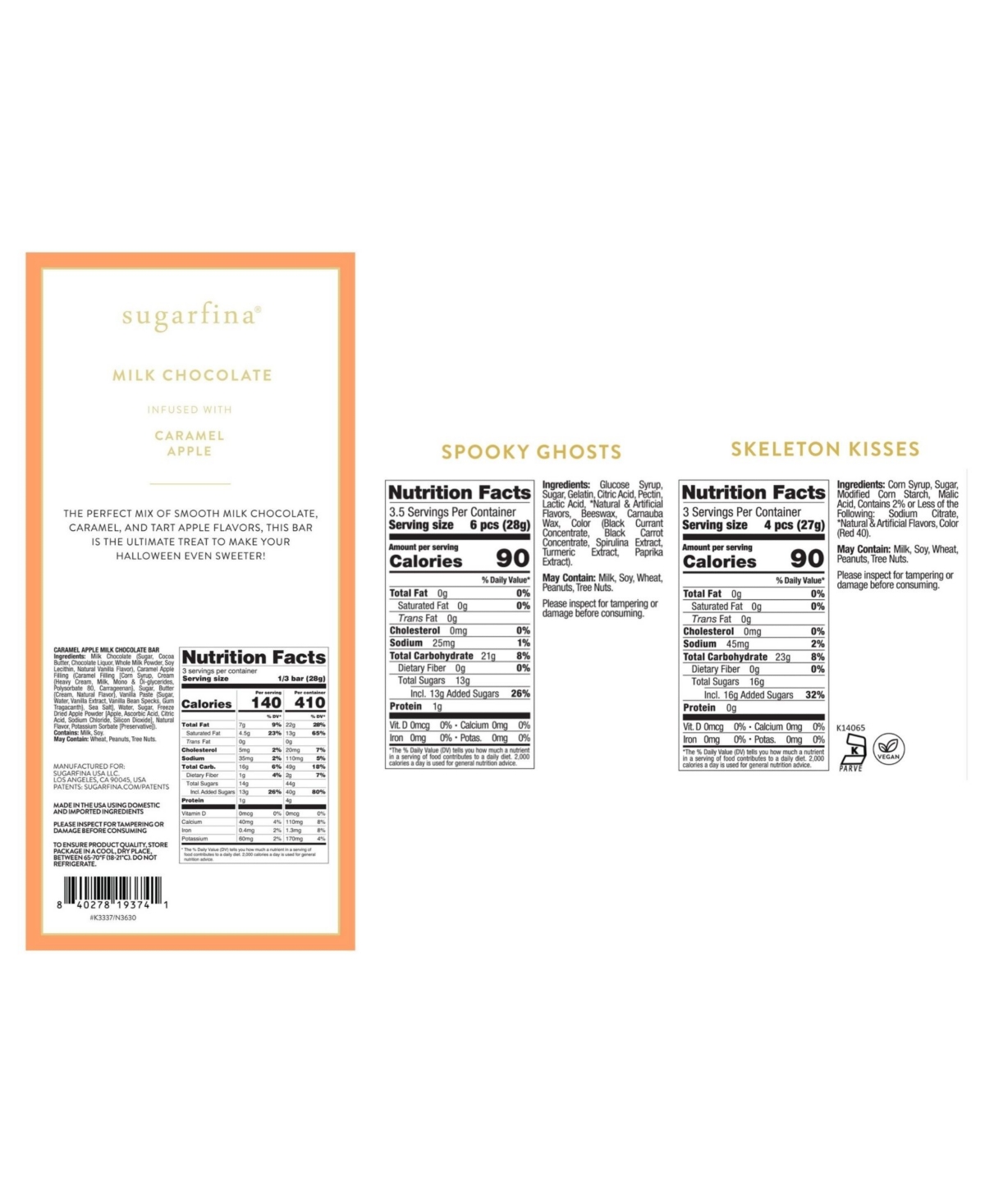 Sugarfina Trick And Treat Bundle, 2 Pieces In Multi
