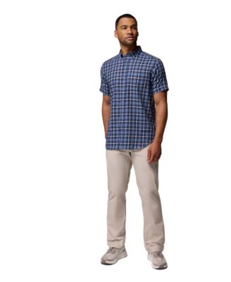 Men's Rapid Rivers Short Sleeve Plaid Shirt