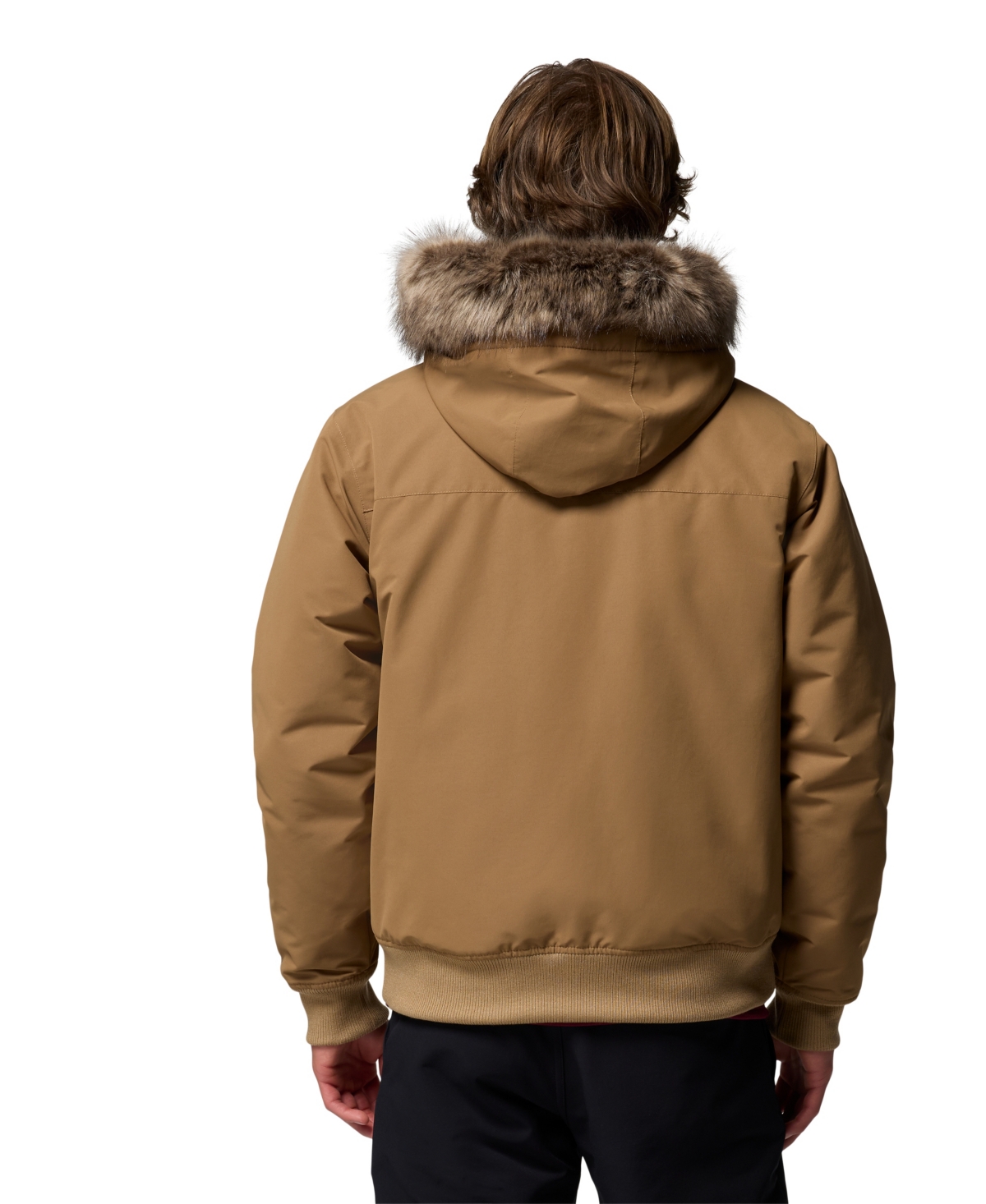 Columbia Men's Cape Ridge Bomber Jacket In Brown