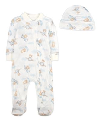 Baby Boys' Teddy Bear Layette, 4-Piece Set