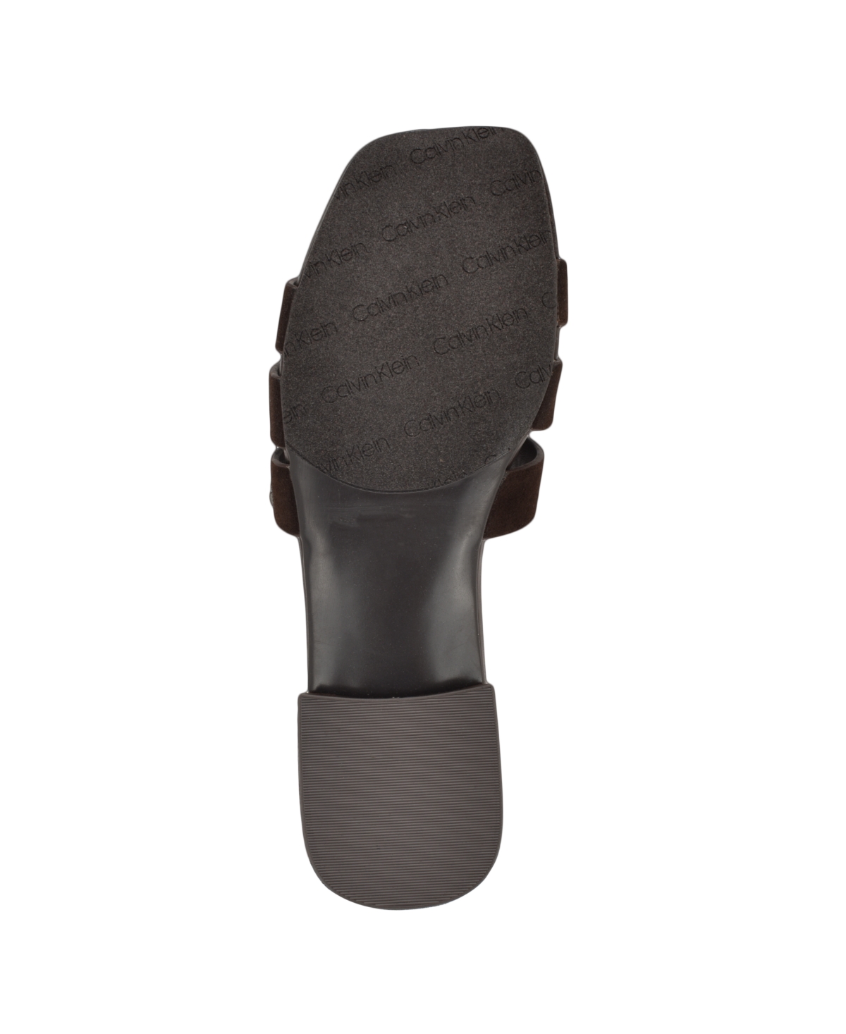 Calvin Klein Tisha Slide Sandal In Brown