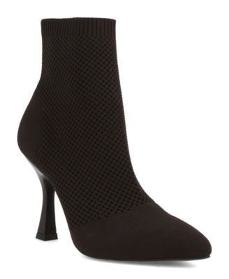 Women's Pamilla Pointed Toe Knit Dress Booties