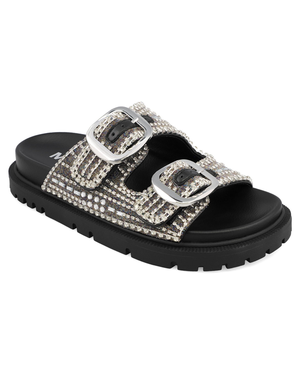 Mia Thora Slide Sandal In Black