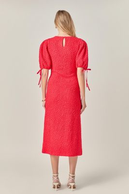 Women's Smocked Midi Dress
