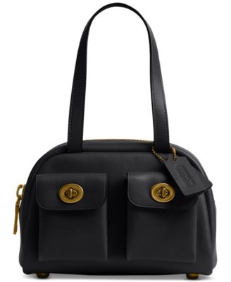 COACH - The Coach Originals Small 20 Waxed Smooth Leather Twin Turnlock Bag