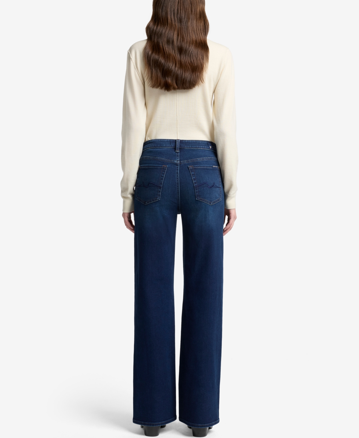 7 For All Mankind Women's Alexa Wide-leg Jeans In Blue
