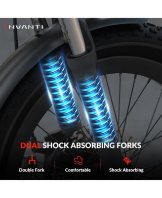 TIDE 2 500W Folding Utility Electric Bike - Black