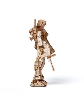 3D DIY Puzzle: RX-78-2 wa-gu-mi Mobile Suit First Gundam Bamboo - 421pcs